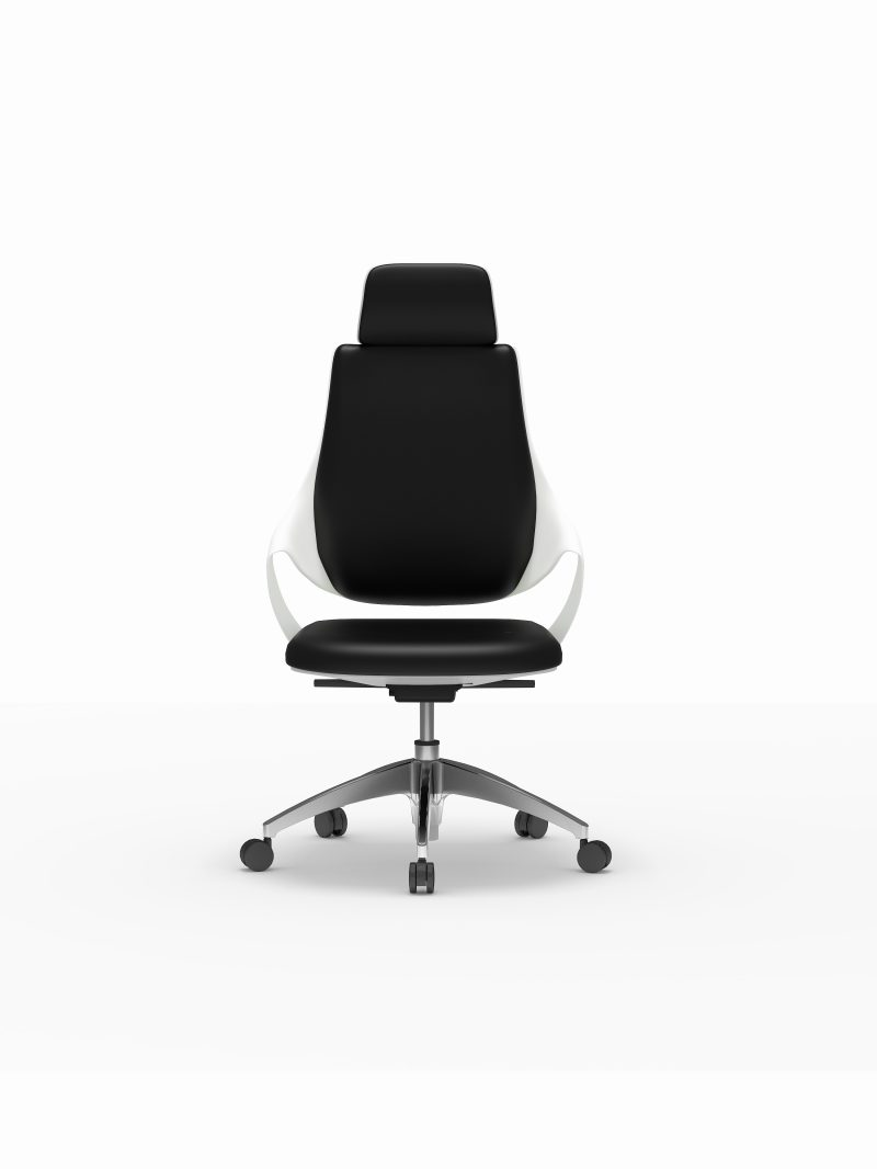 height adjustable swivel chair leather