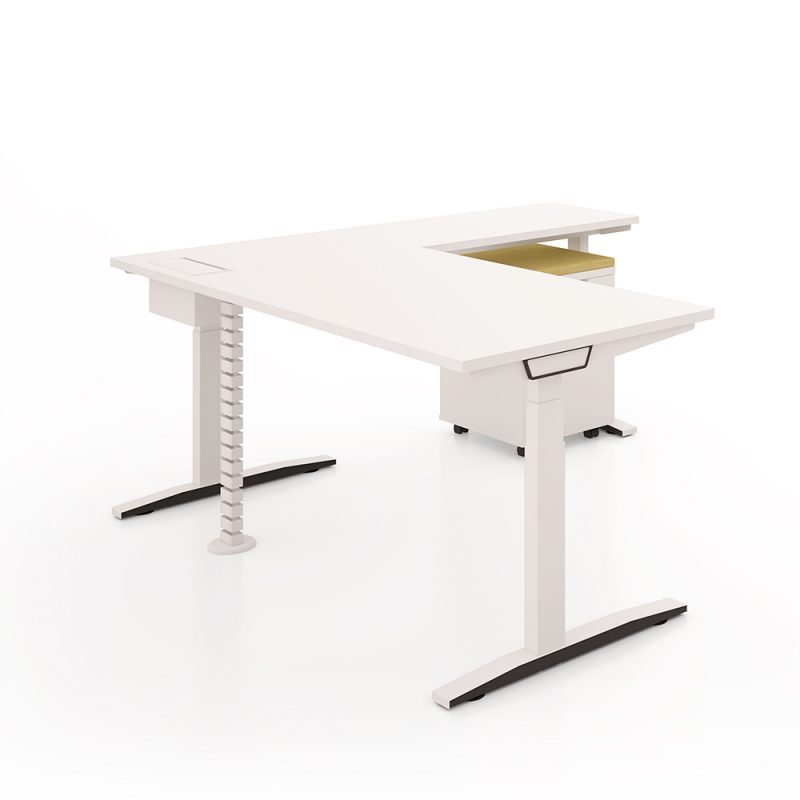 Electric height adjustable table
