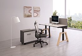 Electric lift table, adjustable height desk