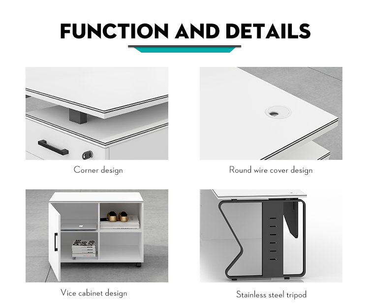 Modern office furniture desk