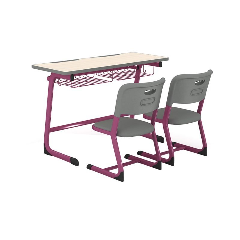 School Student Desk And Chair