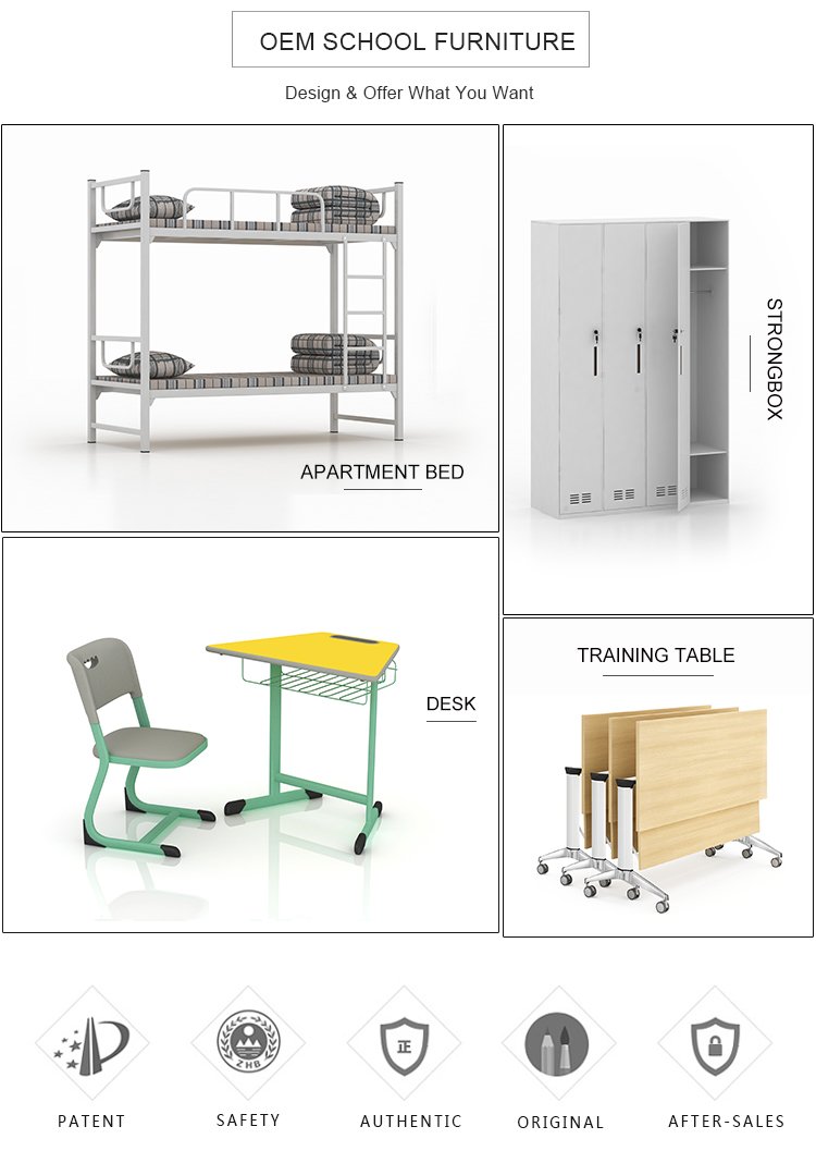 Metal Steel Double Bunk Bed