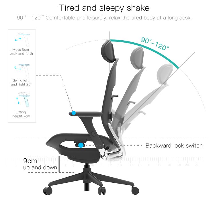 High Back Mesh Office Chair