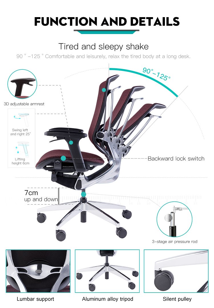 Sedie da ufficio dal design moderno