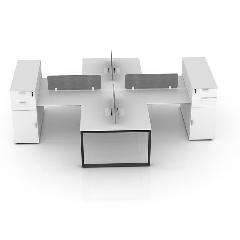 L-shape Office Workstation | Mige Office Furniture
