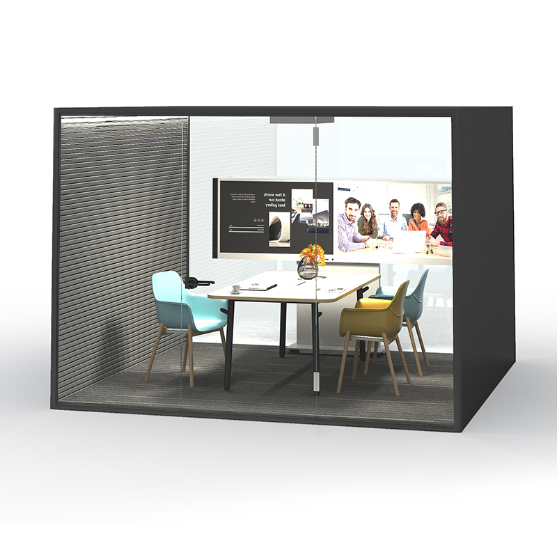 Movable Office Booth Phone