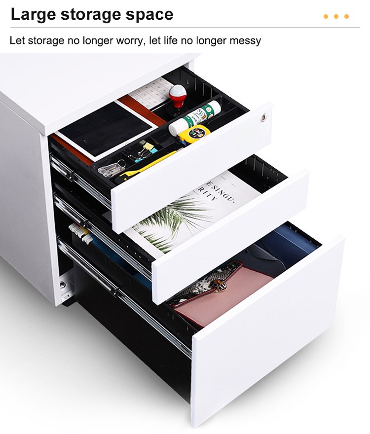 Movable Drawers Cabinet
