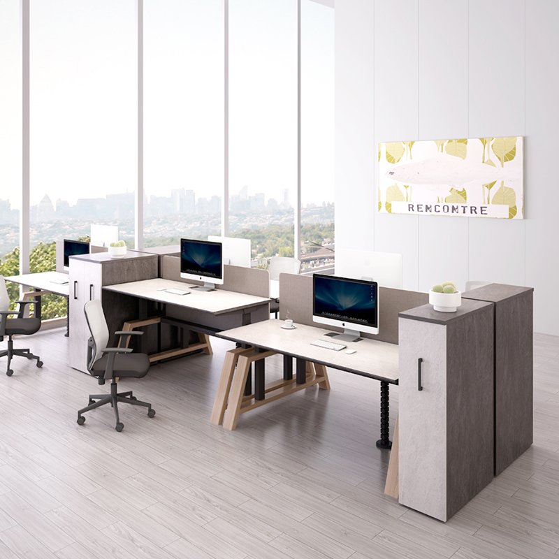 sendi height adjustable standing workstation