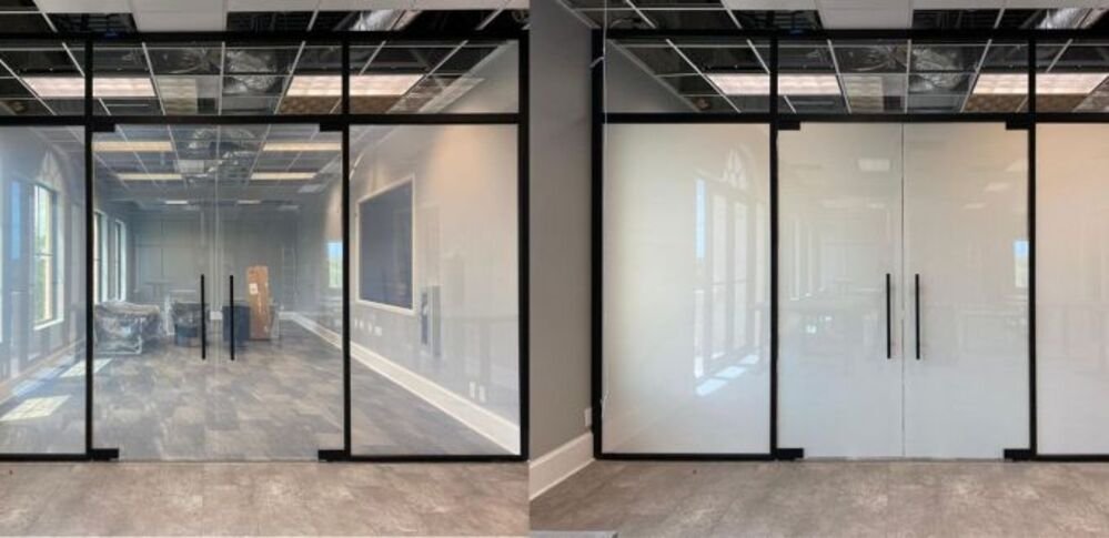 smart glass partitions 