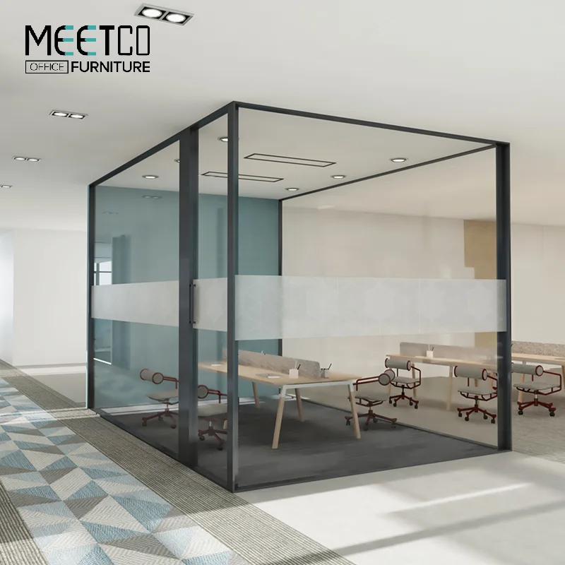 Aluminum Glass Office Partition Wall