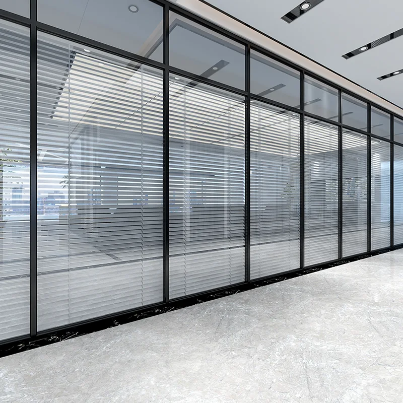 Office Glass Divider Wall Partition