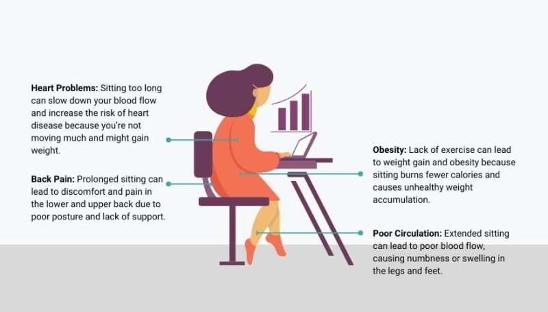 Long Term Sitting Risks Best Executive Office Chair for Long Hours: Ultimate Guide | Mige ...