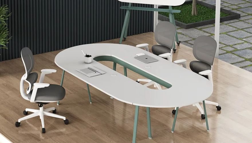 Meet&Co Round Conference Table