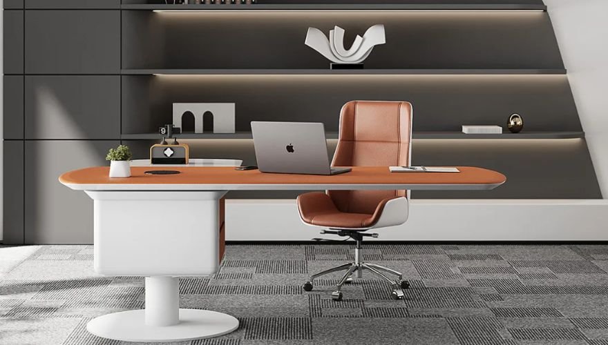meet&co new design l shaped executive desk