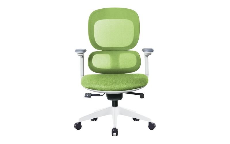 Chaise de bureau ergonomique en herbe