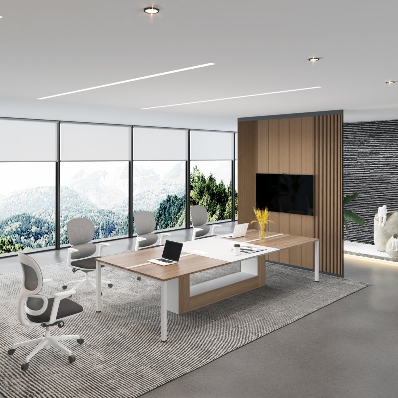 Mesa de conferencias de Katie