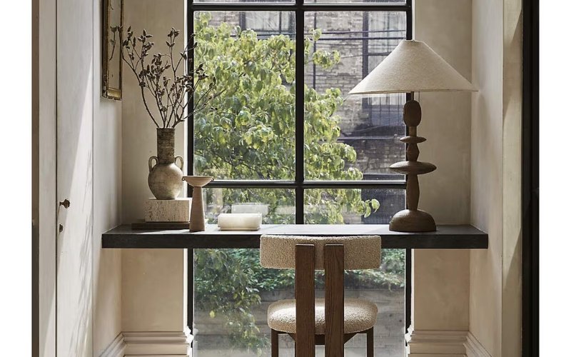 Crate and Barrel Ceremonie padded comfortable dining chair