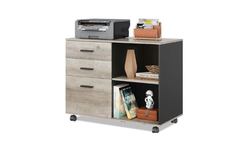 DEVAISE 3 Drawer Mobile File Cabinet