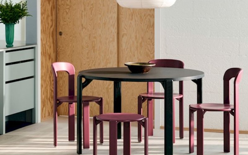 Hay Rey lightweight stackable comfortable dining chair