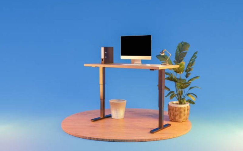 adjustable height standing desk