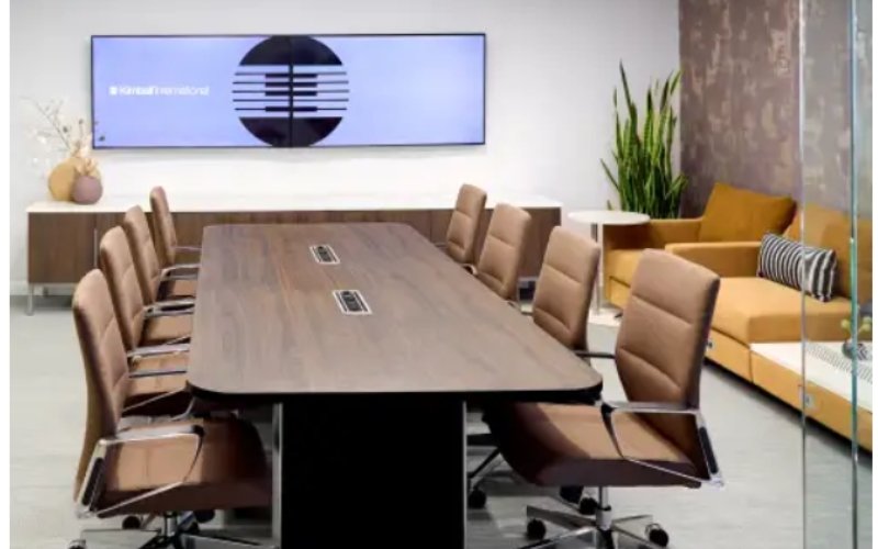 Stylish meeting room table
