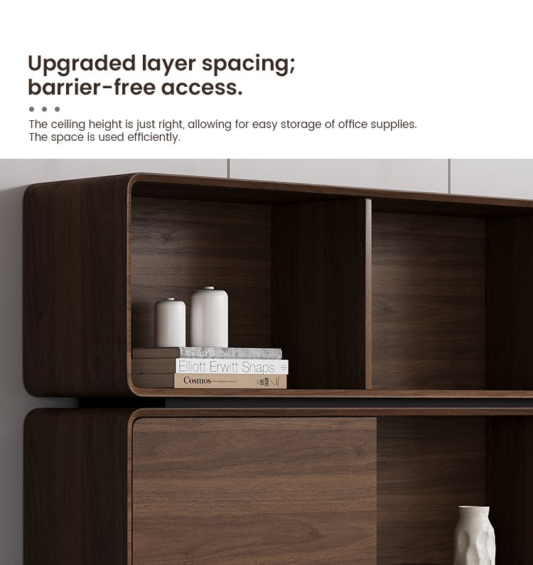 SENDI E Wood Office Filing Cabinet Features 2