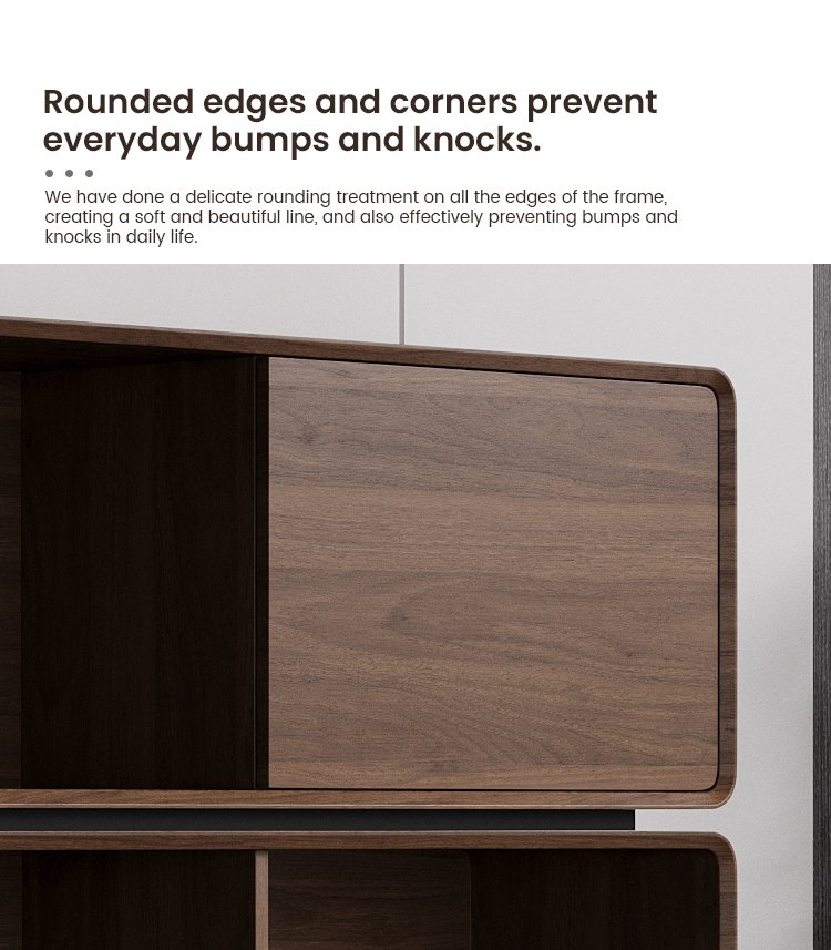 SENDI E Wood Office Filing Cabinet Features 3