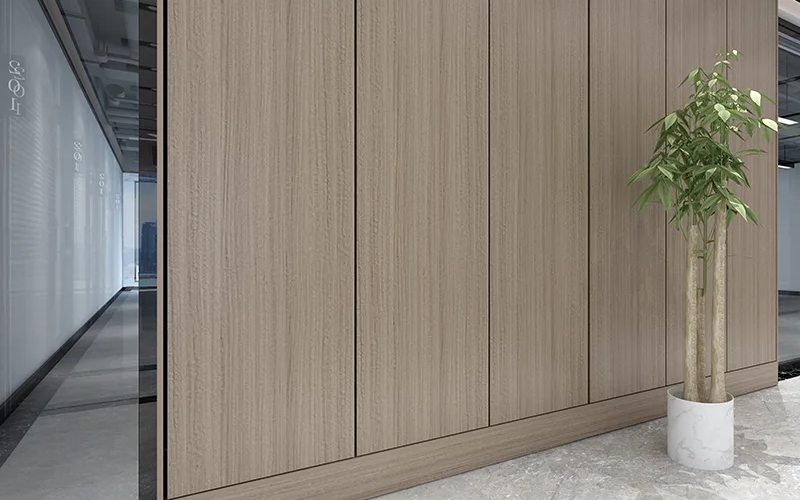 Modern glass office partition system