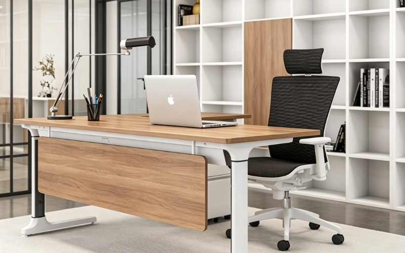 space saving office workstation