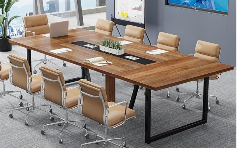 Tribesigns 8 Foot Conference Table