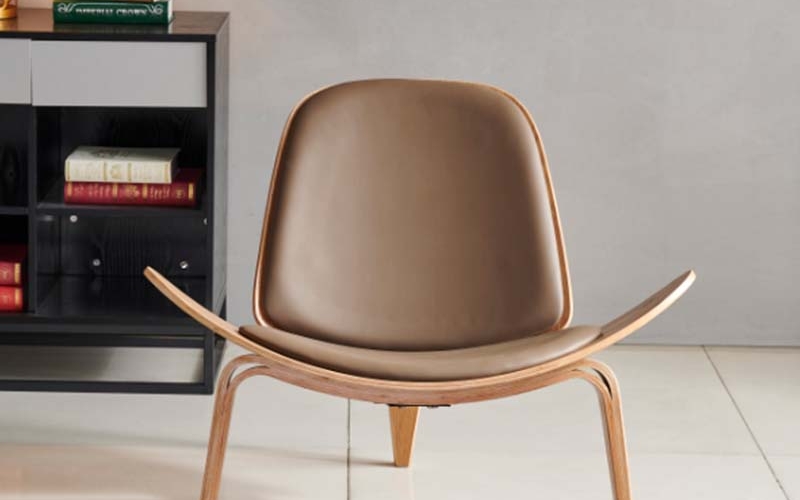 Modern PU Wood Leisure Recliner Chair