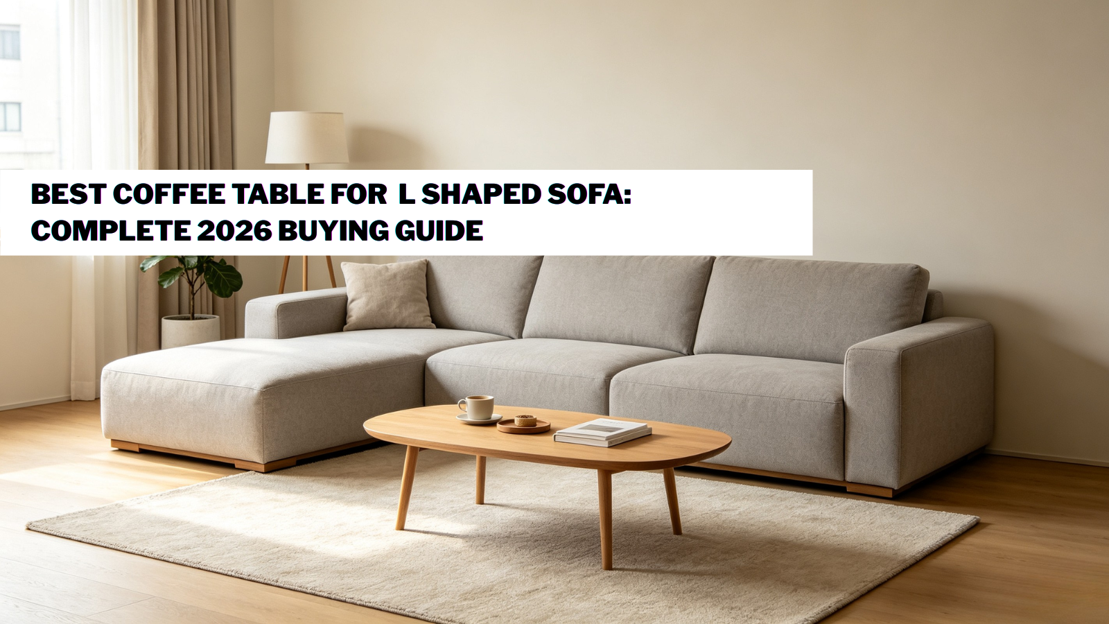 Best Coffee Table for L Shaped Sofa Complete 2026 Buying Guide