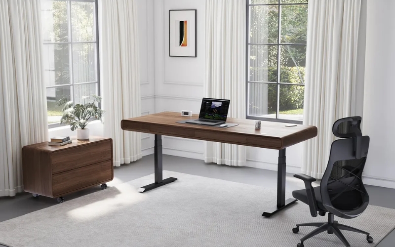 Adjustable standing desk frame, office sticks, home office