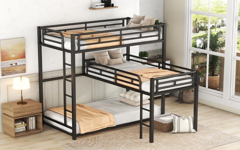 Meritline L-shaped trip bunk